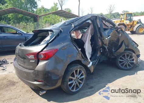 2018 Mazda Mazda3 Touring from USA, damaged, VIN 3MZBN1L30JM183689